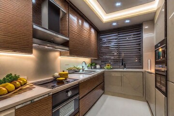 Kitchen in 2 BHK Apartment at Suraj Parkview, Shivaji Park – for Sale