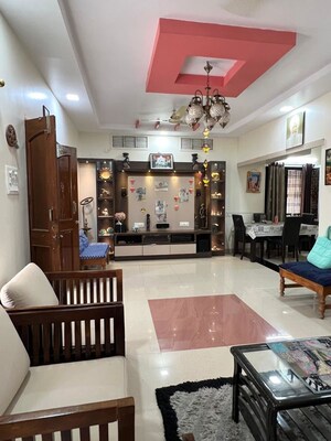 Living Room in 4 BHK Independent House at Narendra Nagar – for Sale