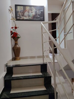 Staircase in 4 BHK Independent House at Narendra Nagar – for Sale