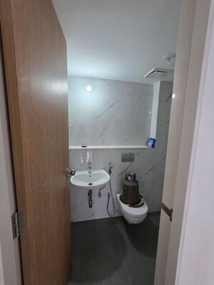 Bathroom in 2.5 BHK Apartment at Kalpataru Primera, Kolshet Road – for Rent
