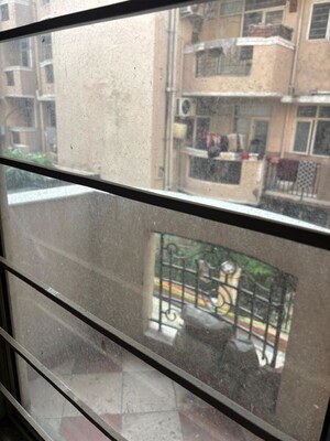 Balcony in 3 BHK Apartment at Eldeco Mystic Greens, Omicron I Greater Noida – for Rent