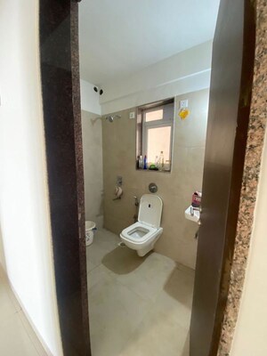 Bathroom in 2 BHK Apartment at Puraniks City Reserva, Ghodbunder Road – for Rent