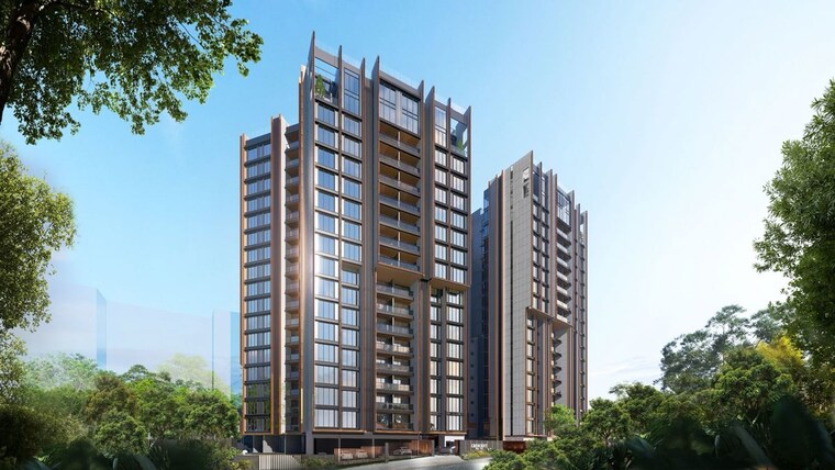 Exterior View, rustomjee-crescent 4 Bedroom 1984 Sq.Ft. Apartment In Pali Hill Mumbai 10000669