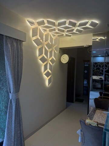 Living Room in 2 BHK Apartment at Acme Avenue, Kandivali West – for Sale