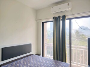Bedroom in 3 BHK Apartment at Harmony Sky Suites, Ghodbunder Road – for Rent