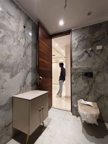 Bathroom in 3 BHK Builder Floor at Saket – for Rent