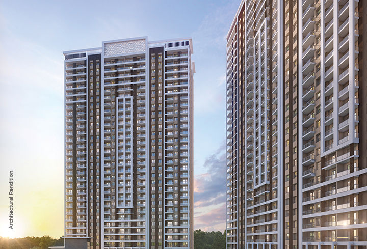 3.5 BHK + Pooja Room Apartment For Rent in Nyati Esteban