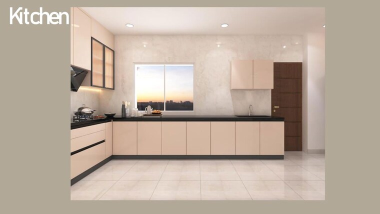 Kitchen, prestige-beverly-hills 3 Bedroom 2124 Sq.Ft. Apartment In Kokapet Hyderabad 10000764