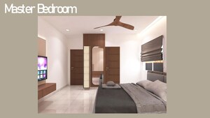 Building Lobby in 3 BHK Apartment at Prestige Beverly Hills, Kokapet – for Rent