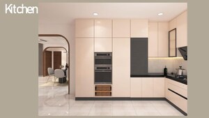 Building Lobby in 3 BHK Apartment at Prestige Beverly Hills, Kokapet – for Rent