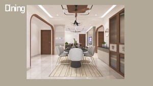 Team Area in 3 BHK Apartment at Prestige Beverly Hills, Kokapet – for Rent