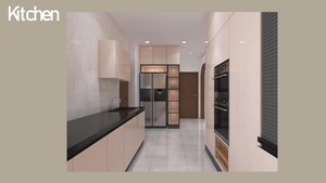 Building Lobby in 3 BHK Apartment at Prestige Beverly Hills, Kokapet – for Rent