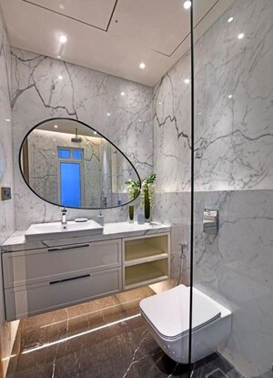 Bathroom in 2 BHK Apartment at Dadar West – for Sale