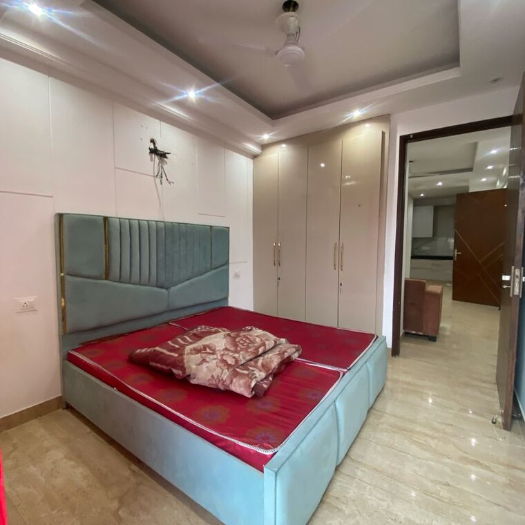 Bedroom, chattarpur 3 Bedroom 1300 Sq.Ft. Builder Floor In Chattarpur Delhi 10000811