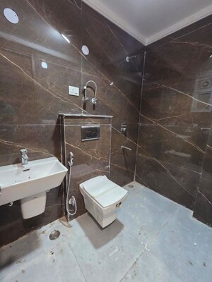 Bathroom in 4 BHK Builder Floor at Saket – for Rent