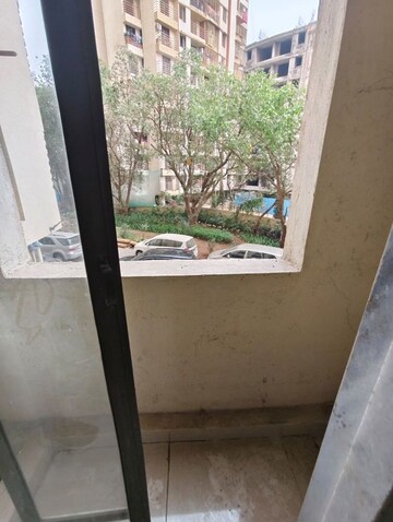 Balcony in 1 BHK Apartment at Ram Pushpanjali Residency, Owale – for Rent