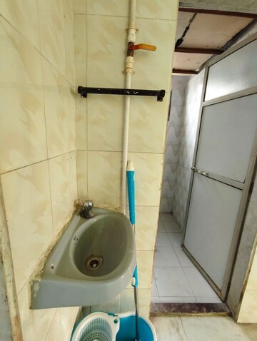 Bathroom in 1 BHK Apartment at Rutu Enclave, Kasarvadavali – for Rent