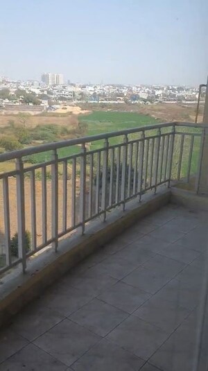 Balcony in 3.5 BHK Apartment at Rise Organic Homes, Mahurali – for Rent