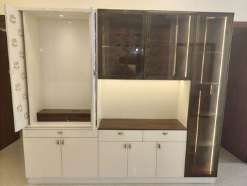 Bathroom in 3 BHK Apartment at Aurobindo The Regent, Kondapur – for Rent