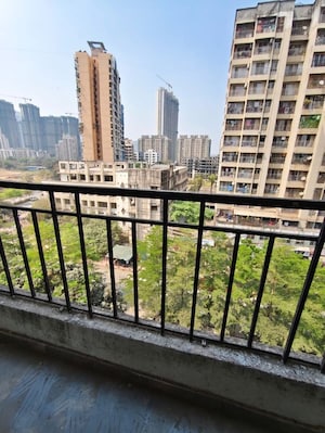 Balcony in 2 BHK Apartment at Kavya Residency Thane, Ghodbunder Road – for Rent