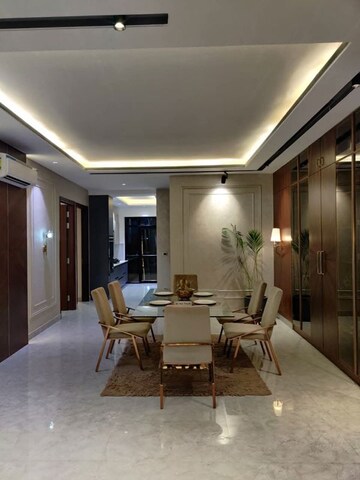 Living Room in 4 BHK Builder Floor at Saket – for Rent