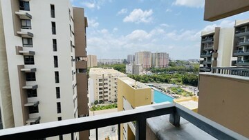 Balcony in 3 BHK Apartment at Myscape Sanctuary, Hafeezpet – for Rent