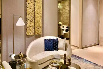 Living Room in 3 BHK Apartment at Rustomjee Crown, Prabhadevi – for Sale