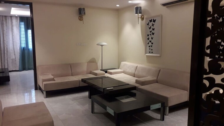 Living Room, new friends colony 2 Bedroom 2250 Sq.Ft. Builder Floor In New Friends Colony Delhi 10001336