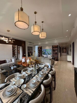 Living Room in 4 BHK Apartment at Signature Global Cloverdale, Sector 71 – for Sale