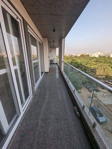 Balcony in 2 BHK Builder Floor at Saket – for Rent