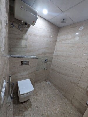 Bathroom in 2 BHK Builder Floor at Saket – for Rent