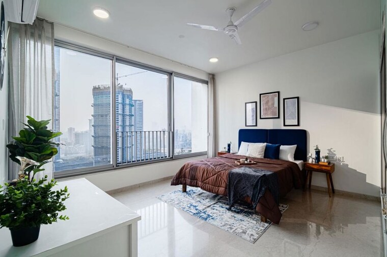 Bedroom, oberoi-realty-esquire 3 Bedroom 1366 Sq.Ft. Apartment In Goregaon East Mumbai 10001494