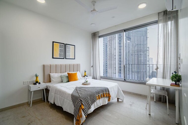 Bedroom, oberoi-realty-esquire 3 Bedroom 1366 Sq.Ft. Apartment In Goregaon East Mumbai 10001494