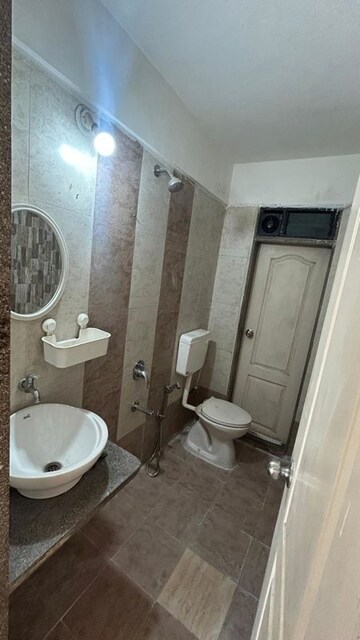 Bathroom in 2 BHK Apartment at Ulwe Sector 9 – for Rent