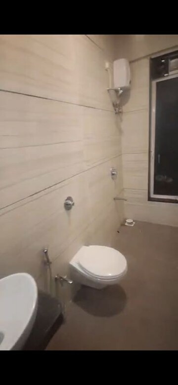 Bathroom in 3 BHK Apartment at Metro Millennium, Malad West – for Rent