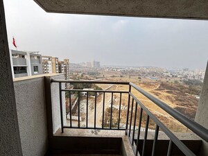 Balcony in 3 BHK Apartment at Suyog Padmavati Hills, Bavdhan – for Rent