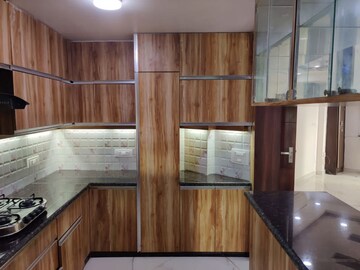 Kitchen in 3 BHK Apartment at Dwarka – for Rent