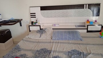 Bathroom in 3 BHK Apartment at Vijay Orovia, Ghodbunder Road – for Rent