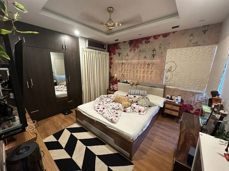 Bedroom, bren-trillium 3 Bedroom 1652 Sq.Ft. Apartment In Hosa Road Bangalore 10001966