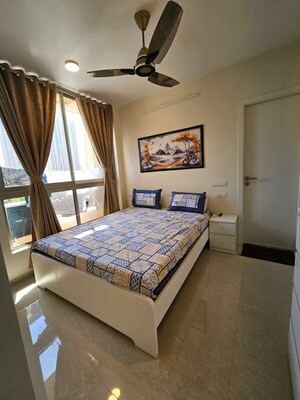 Bedroom in 1 BHK Apartment at Hiranandani Estate Solitaire C, Ghodbunder Road – for Rent