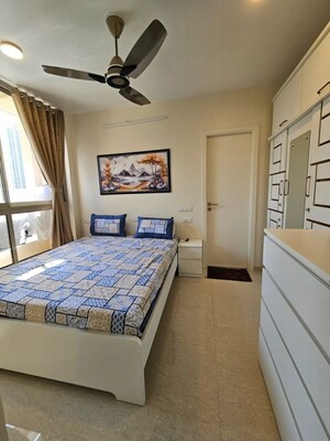 Bedroom in 1 BHK Apartment at Hiranandani Estate Solitaire C, Ghodbunder Road – for Rent