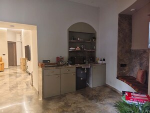 Kitchen in 1 BHK Apartment at Hiranandani Estate Solitaire C, Ghodbunder Road – for Rent