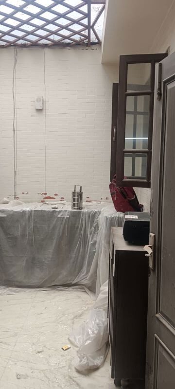 Bathroom in 4 BHK Builder Floor at Alaknanda – for Rent