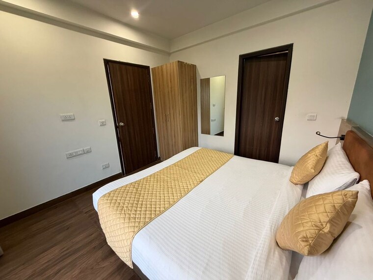 Bedroom, uday-arden-45 1 Bedroom 800 Sq.Ft. Builder Floor In Sector 45 Gurgaon 10001980