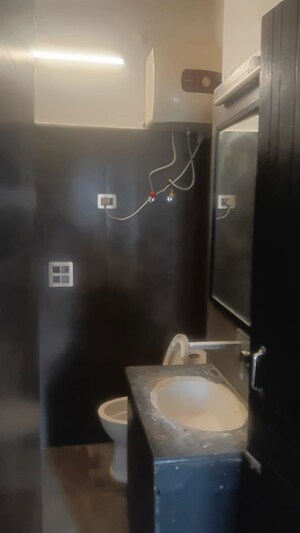 Bathroom in 2 BHK Builder Floor at East Of Kailash – for Rent
