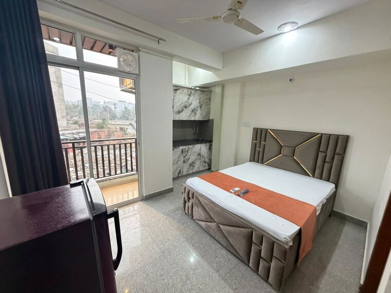 Bedroom, unitech-rakshak 1 RK 220 Sq.Ft. Builder Floor In Sector 41 Gurgaon 10001996