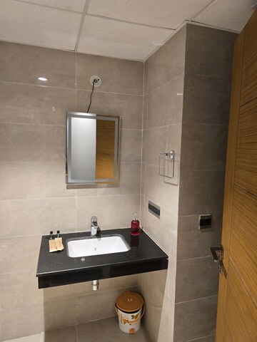 Bathroom in Studio Apartment at Omaxe Hazratganj, Gomti Nagar – for Rent