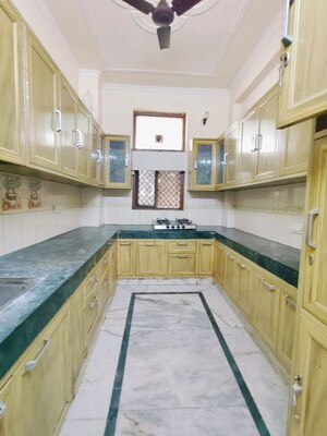 Kitchen in 3 BHK Builder Floor at RWA Residential Society Sector 46, Sector 46 – for Rent