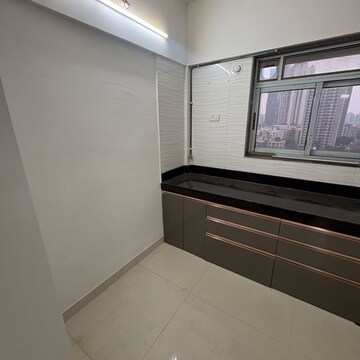 Kitchen in 1 BHK Apartment at Parijat Hill View, Trimurty Nagar – for Sale