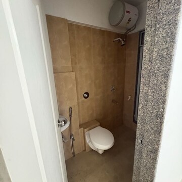 Bathroom in 1 BHK Apartment at Parijat Hill View, Trimurty Nagar – for Sale